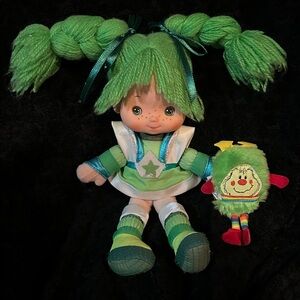 Vintage 1983 Patty O’Green Rainbow Brite doll with Lucky Sprite